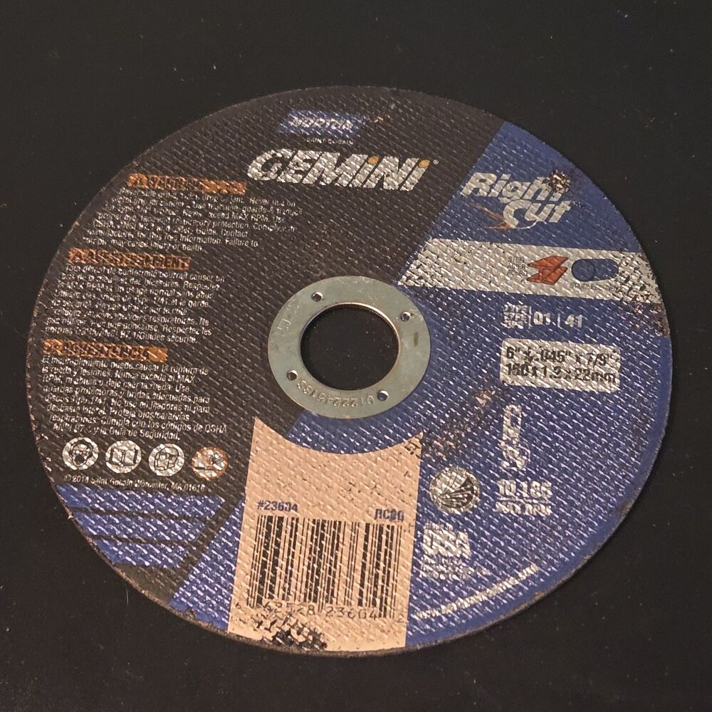 Gemini cutting saw type 1 41. 6" .045"x 7/9"